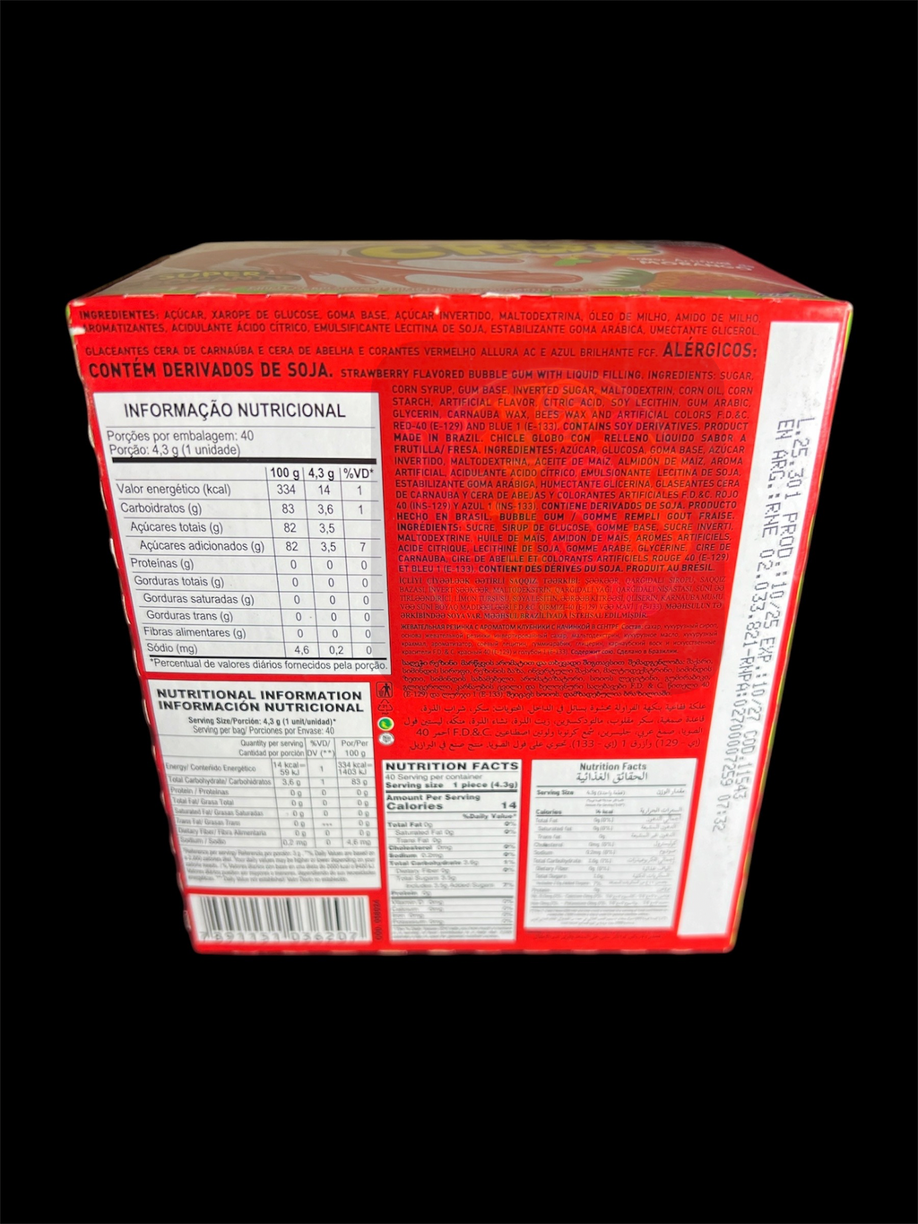 BUZZY CROC BOX (STRAWBERRY)